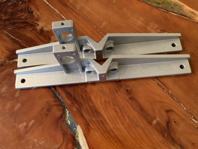 2xSMCB 2x Spare Cast Aluminium End Brackets [Mk III Mills]